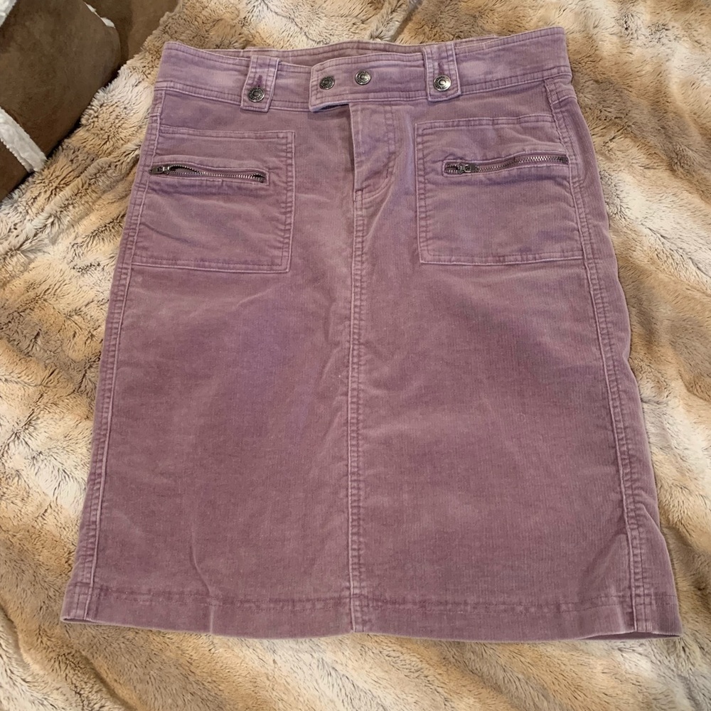 Forever 21 Lavender Cord Skirt